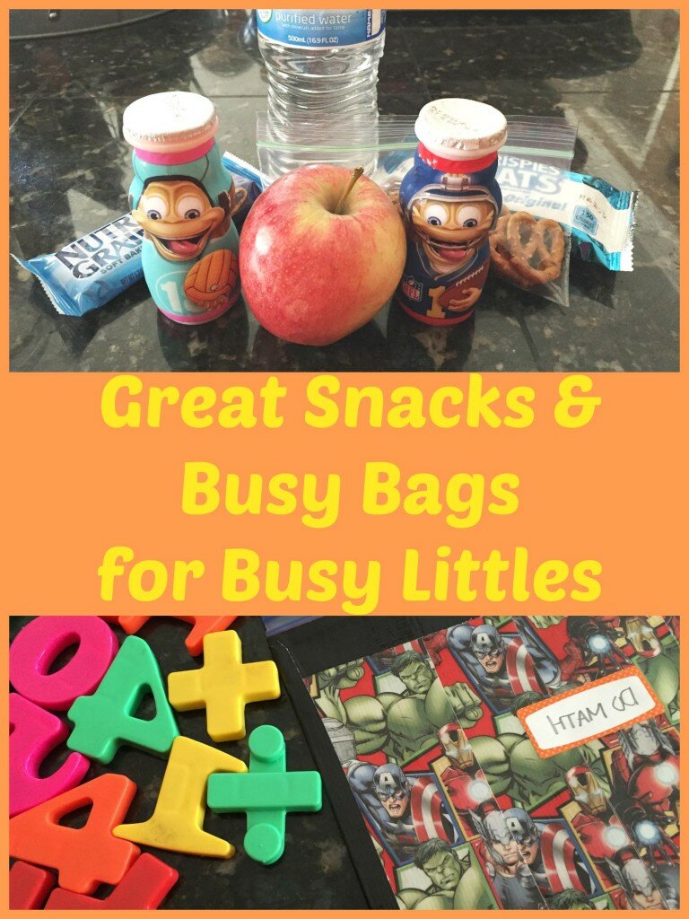 Got busy kids? Keep boredom at a minimum by packing great snacks and fun busy bags for long afternoons at the field. #FuelTheirAdventures #cbias #ad